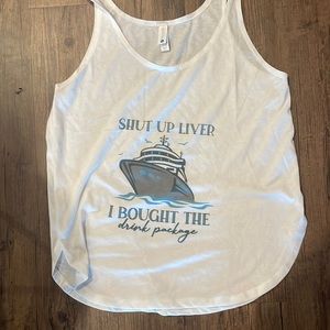 Tank top for cruise